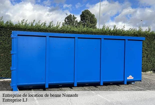 Entreprise de location de benne  nonards-19120 Entreprise LJ