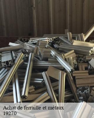 Achat de ferraille et métaux  sadroc-19270 Entreprise LJ