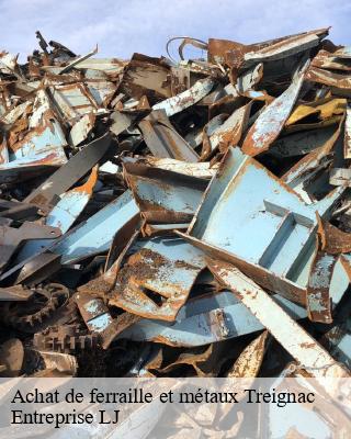 Achat de ferraille et métaux treignac-19260 Entreprise LJ