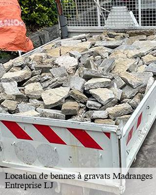 Location de bennes à gravats  madranges-19470 Entreprise LJ