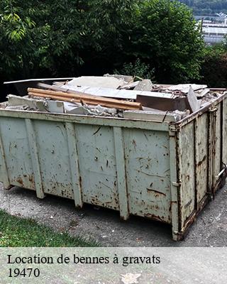 Location de bennes à gravats  madranges-19470 Entreprise LJ