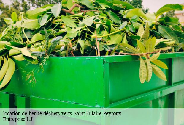 location de benne déchets verts  saint-hilaire-peyroux-19560 Entreprise LJ