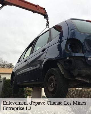 Enlevement d'épave  chanac-les-mines-19150 Entreprise LJ