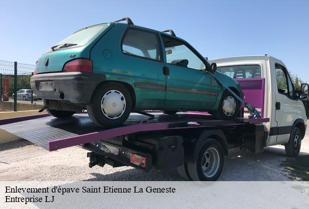 Enlevement d'épave  saint-etienne-la-geneste-19160 Entreprise LJ