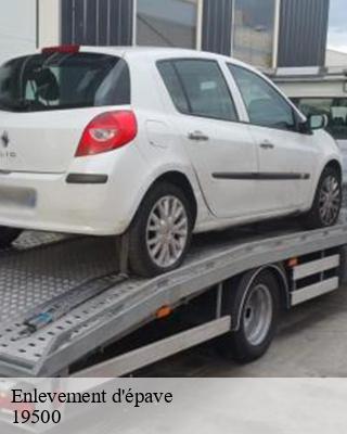 Enlevement d'épave saint-julien-maumont-19500 Entreprise LJ